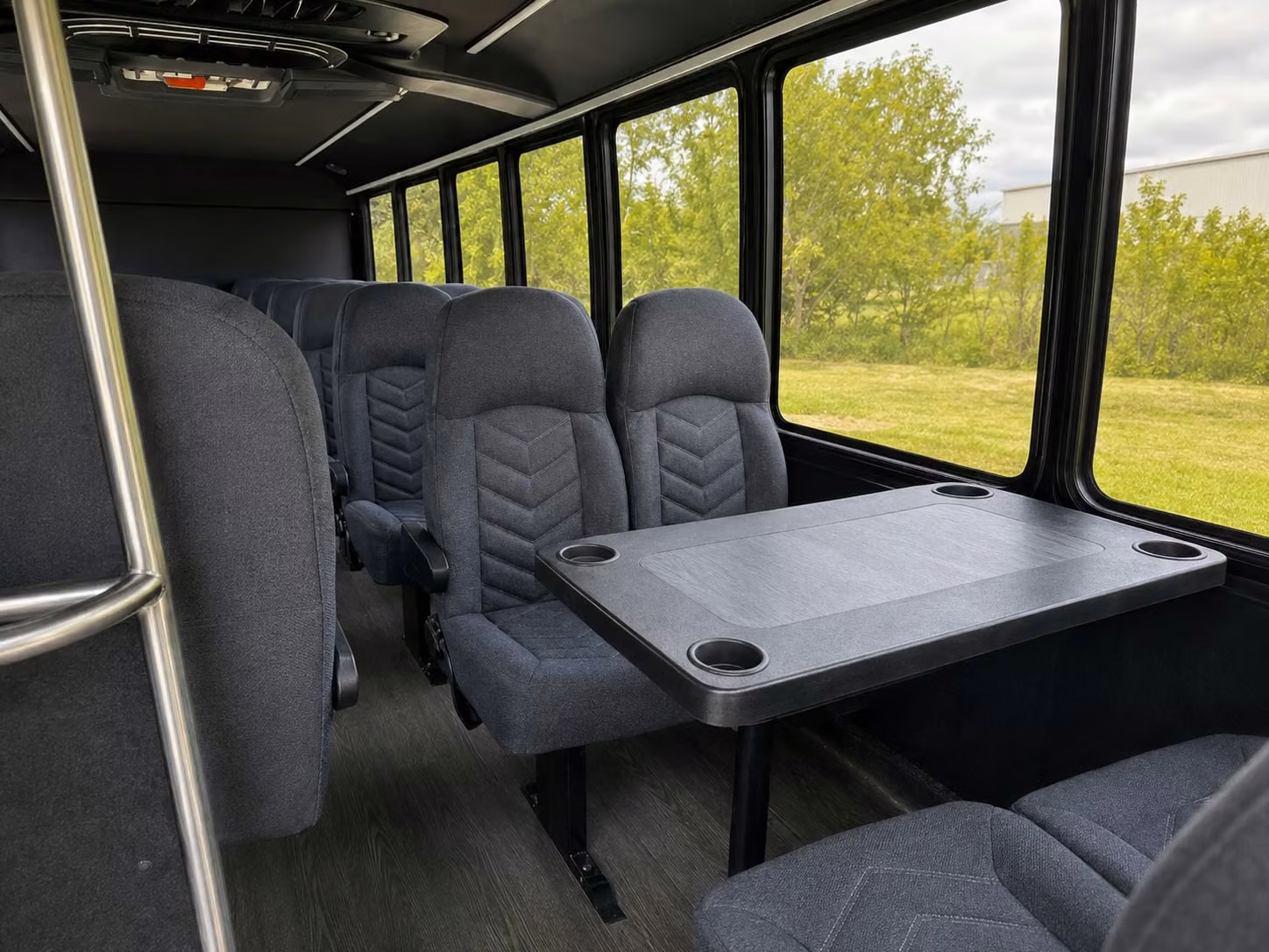 20 passenger minibus inside