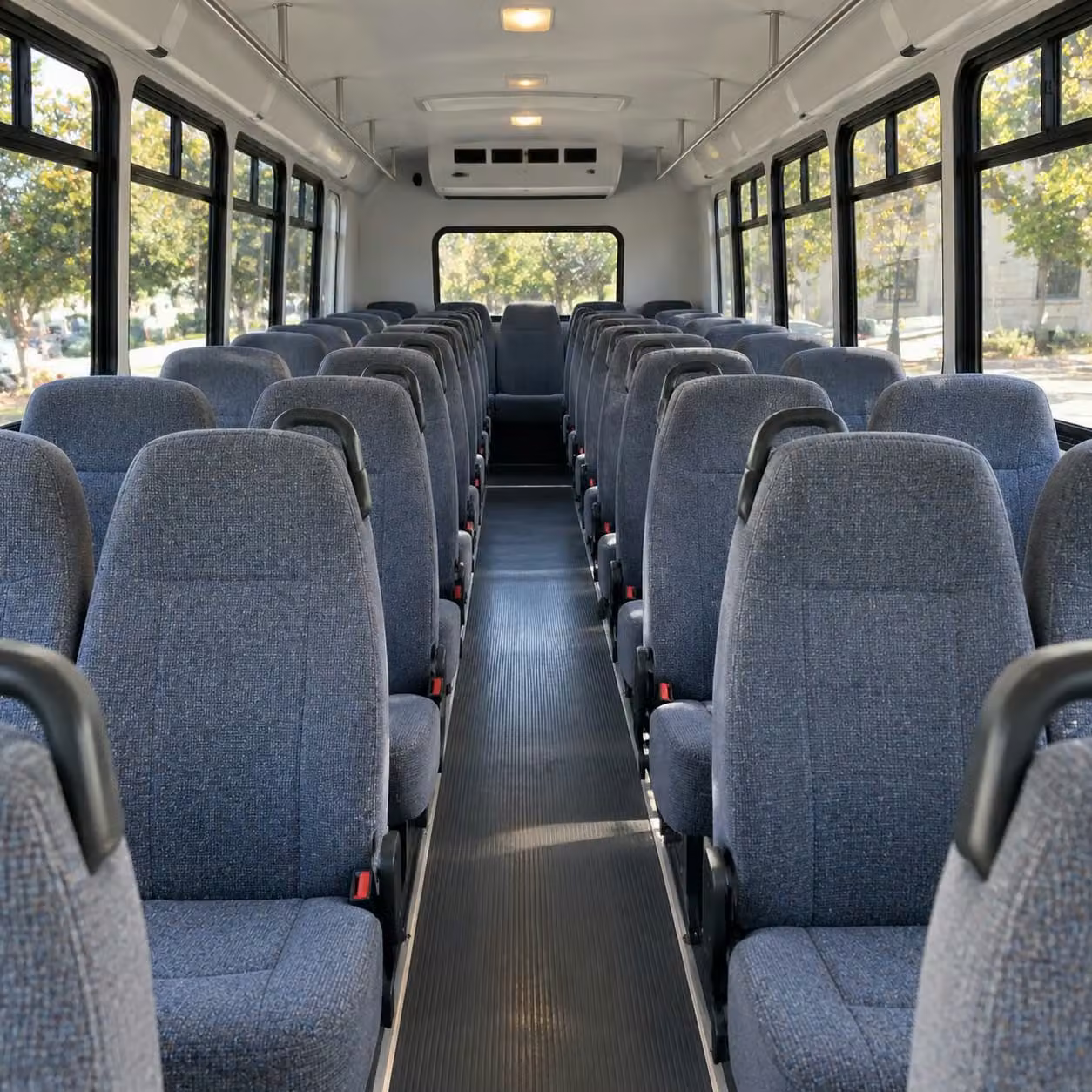 35 passenger minibus inside
