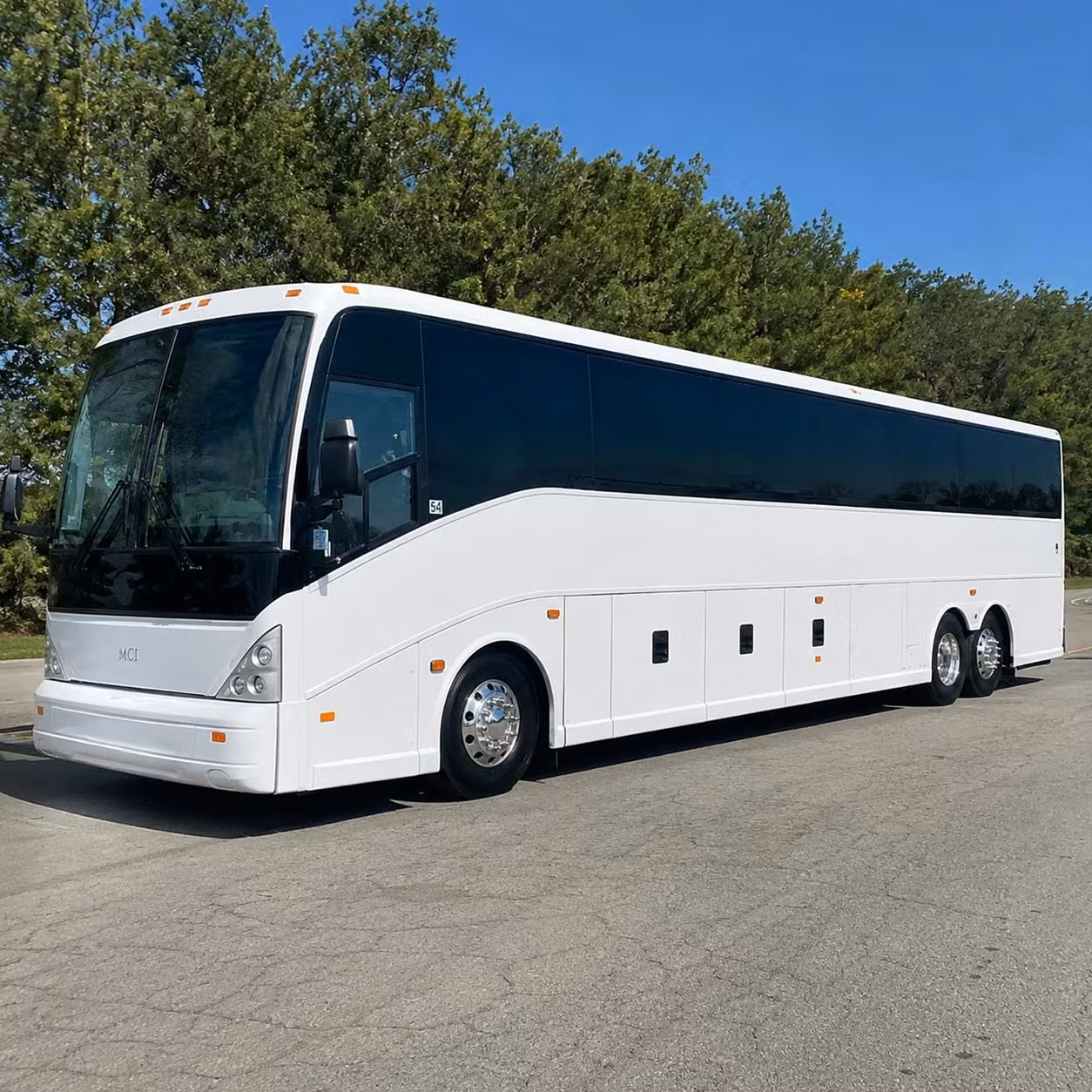 manchester 56 passenger charter bus rental
