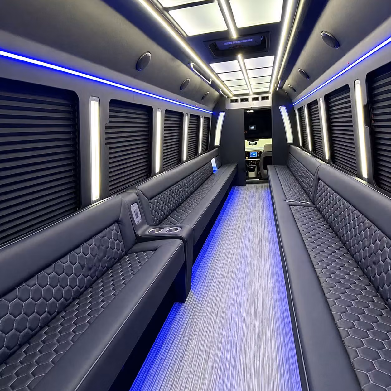 party bus interior