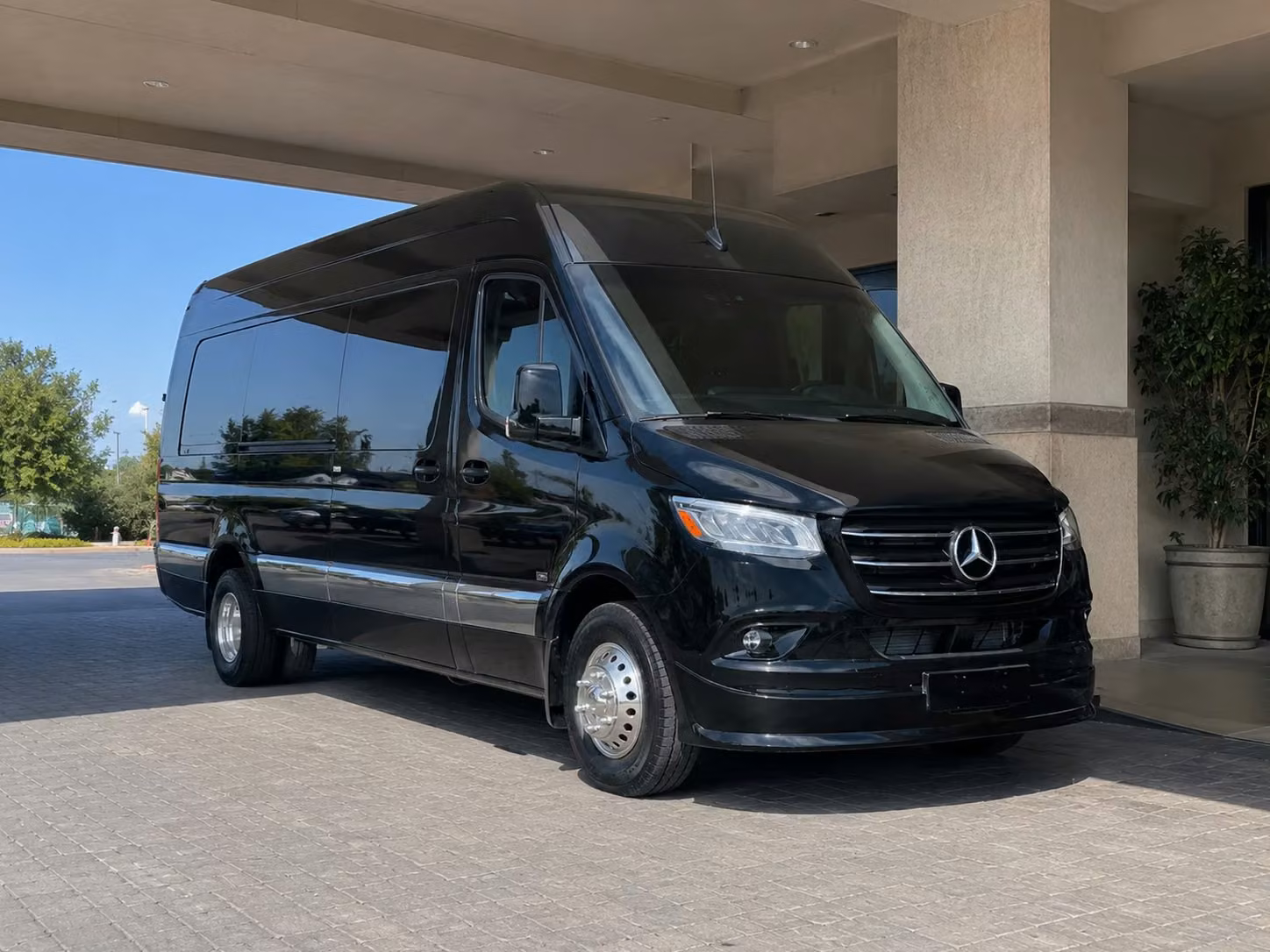 sprinter van with driver
